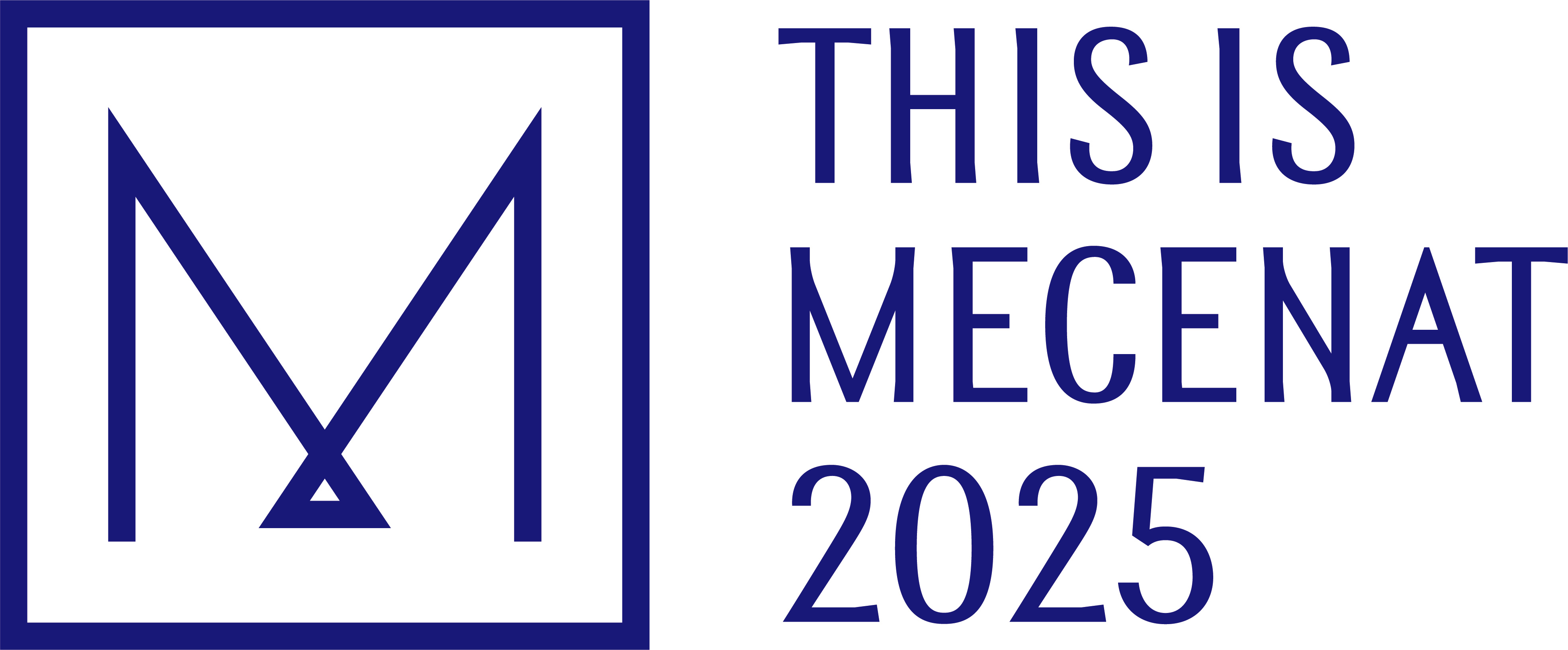 THIS IS MECENAT 2025ロゴ