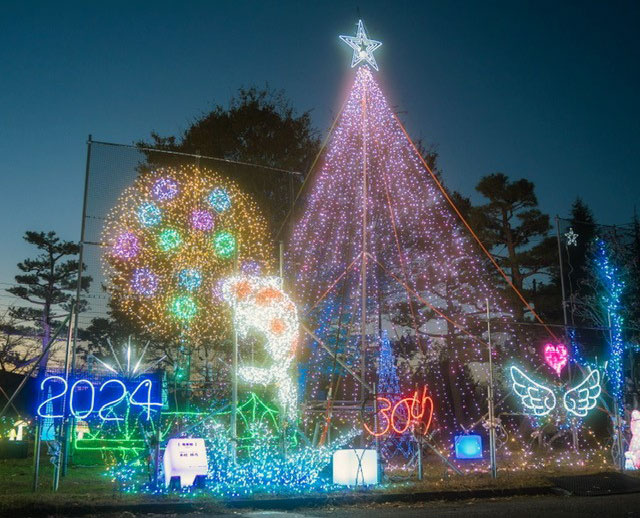 2024年　長岡工場クリスマスイルミネーション
